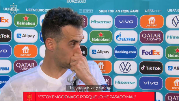 Busquets’s emotional reaction and thoughts on facing Croatia